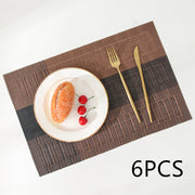 Tapis de bol rectangulaire simple et moderne pour cuisine nordique, résistant à la chaleur