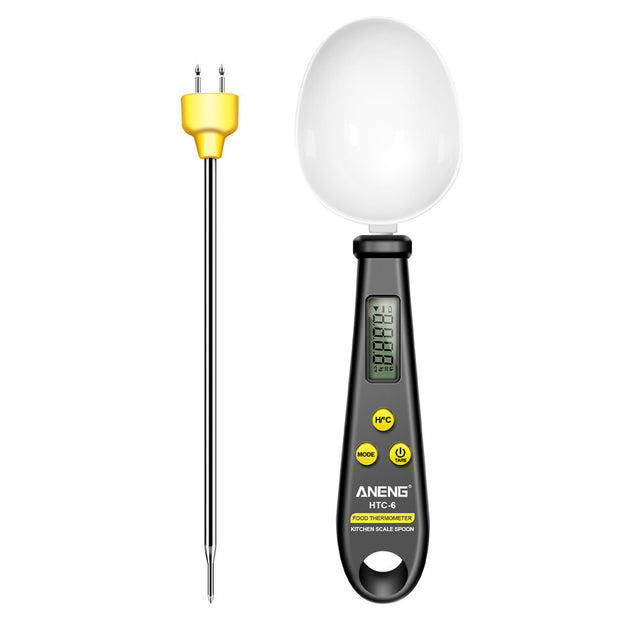 Balance électronique multifonctionnelle à affichage numérique, cuillère doseuse, deux en un, gadgets de cuisine