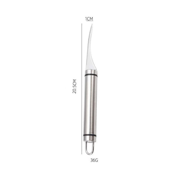 Écailleur de crevettes multifonctionnel en acier inoxydable, ligne de crevettes, couteau à gueule de poisson, coupe-poisson, ciseaux, écailles de poisson, gadget de cuisine, accessoires, outils, outils de cuisine créatifs