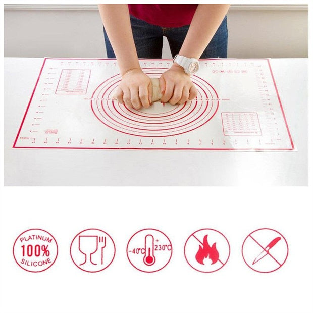 Tapis de cuisson en silicone grand format 40 x 60 cm