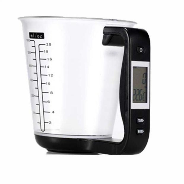 Balance de cuisine électronique avec tasse à mesurer