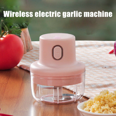Hachoir à viande sans fil, presse-ail électrique