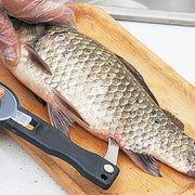 1 grattoir pratique pour enlever les écailles de poisson, détartrant en plastique, éplucheur de fruits et légumes, accessoires utiles