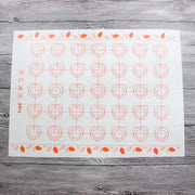 Tapis en silicone pour macarons, résistant à la chaleur, pour la cuisson au four, pour biscuits, pour faire fondre les biscuits et les haricots