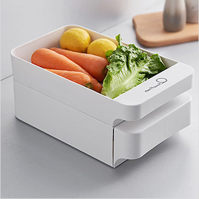 Boîte de conservation multicouche pour légumes, plateau à œufs, boîte de conservation pour fruits et légumes