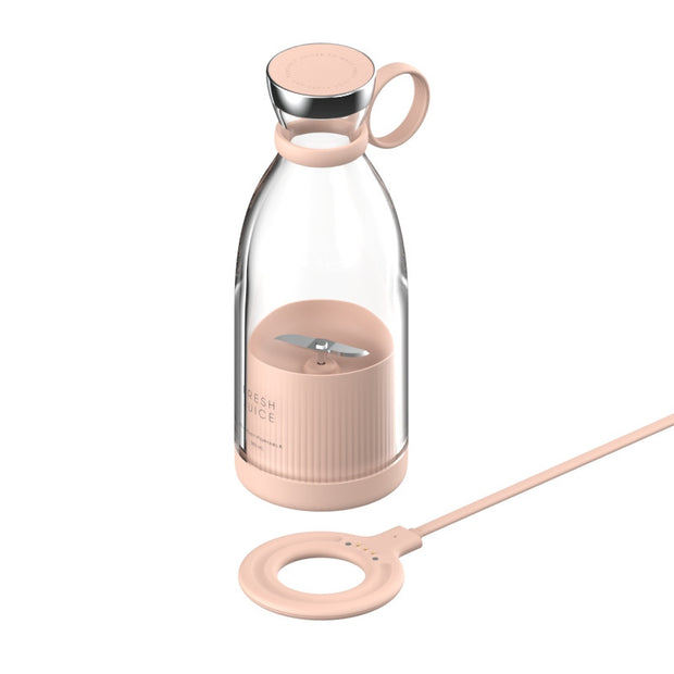Mixeur électrique rechargeable par USB, presse-agrumes 350 ml, portable, pour la maison, avec tasse, kit d'outils de cuisine
