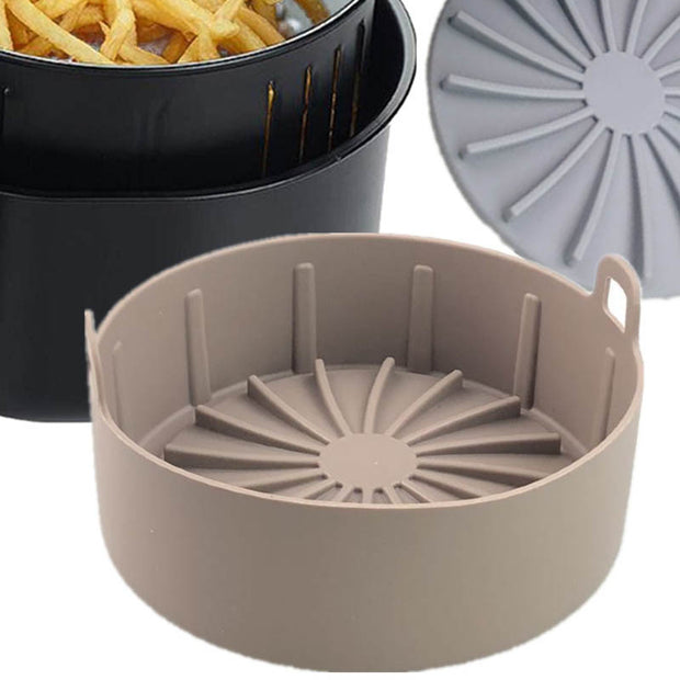 Tapis de cuisson isolant en silicone pour friteuse à air domestique