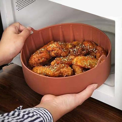 Tapis de cuisson isolant en silicone pour friteuse à air domestique