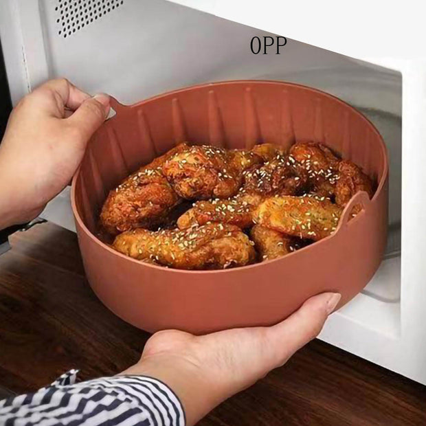 Tapis de cuisson isolant en silicone pour friteuse à air domestique