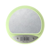Balance de cuisine numérique de 5 kg, poids en grammes, précision, verte, électronique, LCD, pour la cuisson des aliments, portable