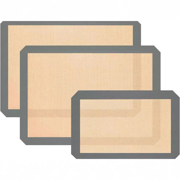 Tapis de cuisson antidérapant en papier sulfurisé comestible épais