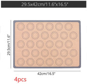 Tapis de cuisson en silicone en fibre de verre