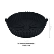 Tapis de cuisson en silicone pour friteuse à air