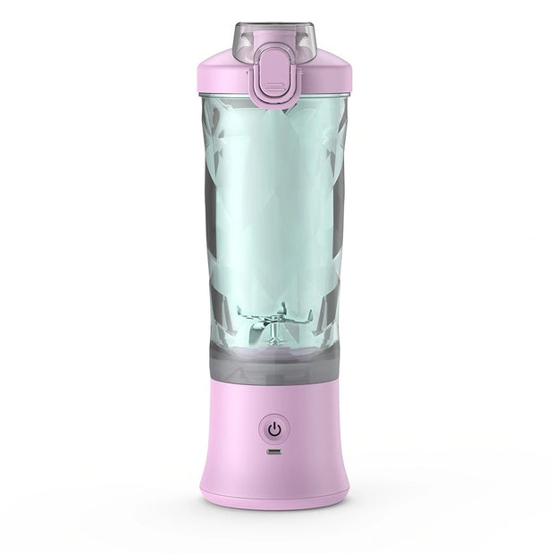 Mixeur portable 600 ml, presse-agrumes électrique, mixeur de fruits, 4 000 mAh, rechargeable par USB, mini mixeur pour smoothies, presse-agrumes personnel, couleur
