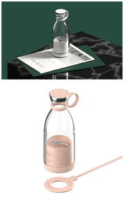 Mixeur électrique rechargeable par USB, presse-agrumes 350 ml, portable, pour la maison, avec tasse, kit d'outils de cuisine