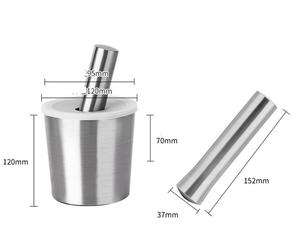 Broyeur à ail en acier inoxydable 304 de cuisine