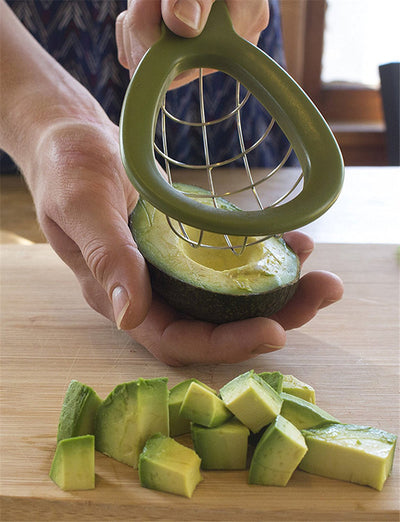 Éplucheur de fruits multifonction, coupe-avocat, légumes, mangue, melon, fruits, vide-karité, outil manuel pratique pour légumes