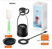 Mixeur électrique rechargeable par USB, presse-agrumes 350 ml, portable, pour la maison, avec tasse, kit d'outils de cuisine
