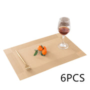 Tapis de bol rectangulaire simple et moderne pour cuisine nordique, résistant à la chaleur