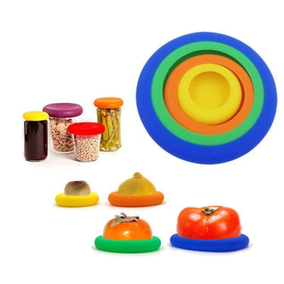 Couvercle de conservation des aliments en silicone