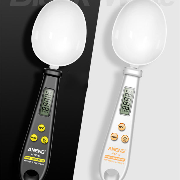 Balance électronique multifonctionnelle à affichage numérique, cuillère doseuse, deux en un, gadgets de cuisine