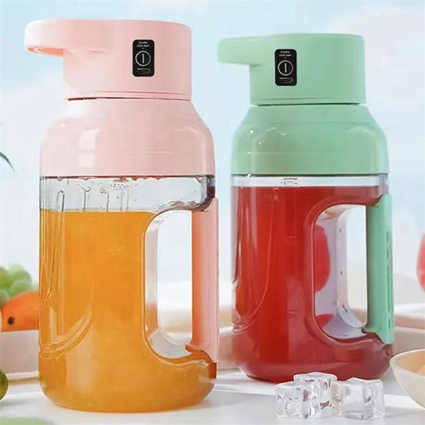 Presse-agrumes électrique portable grande capacité 1500 ml, rechargeable par USB, mixeur électrique portable, gadget de cuisine