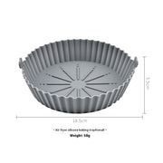 Tapis de cuisson en silicone pour friteuse à air