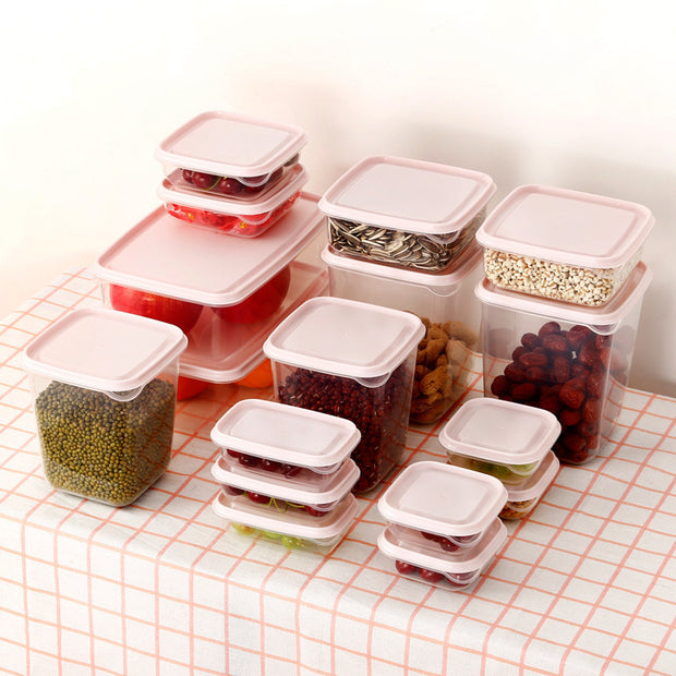 Boîte de conservation des aliments de 17 pièces