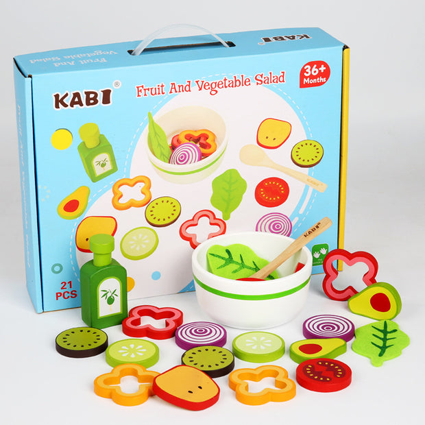 Ensemble de jouets pour salade de légumes