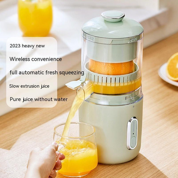 Presse-agrumes électrique multifonction sans fil en acier, mixeur orange et citron, mini presse-fruits portable USB, presse-agrumes à pression pour la cuisine