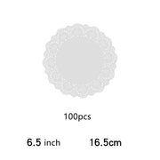 Tapis de cuisson spécial pour aliments avec fond fleuri en papier absorbant l'huile