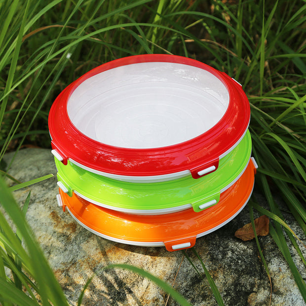 Plateau de conservation sous vide en plastique pour aliments