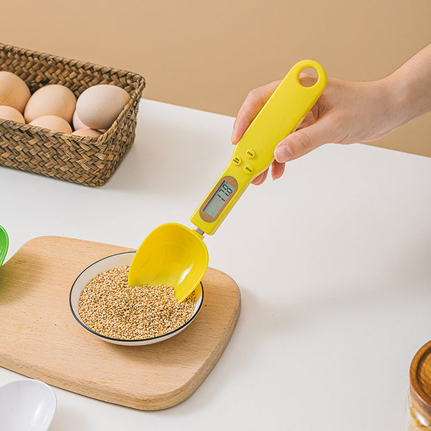 Balance de cuisine électronique avec écran LCD, cuillère doseuse numérique, mini-cuillère numérique, accessoires de cuisine