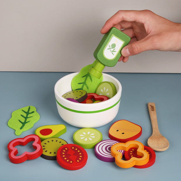 Ensemble de jouets pour salade de légumes