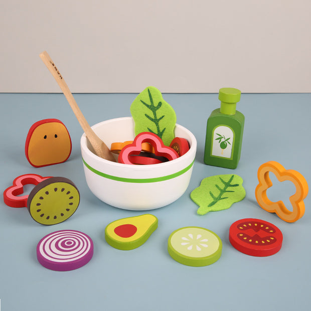 Ensemble de jouets pour salade de légumes