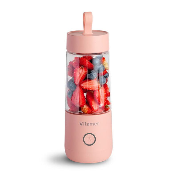 Mixeur portable électrique rechargeable par USB, 350 ml, pour smoothies, granités, jus, bouteille, chargeur USB, gadget de cuisine