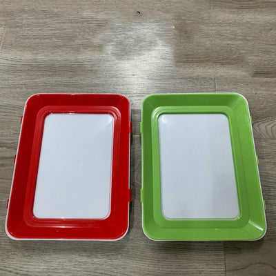 Plateau de conservation sous vide en plastique pour usage domestique