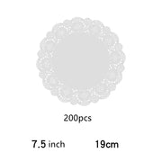 Tapis de cuisson spécial pour aliments avec fond fleuri en papier absorbant l'huile