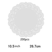 Tapis de cuisson spécial pour aliments avec fond fleuri en papier absorbant l'huile