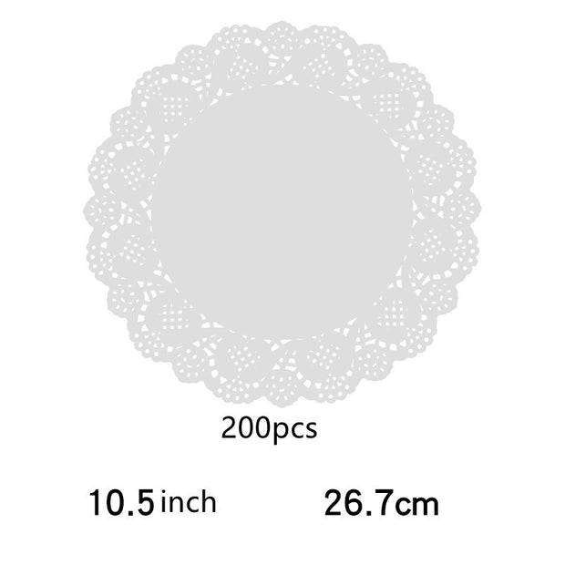 Tapis de cuisson spécial pour aliments avec fond fleuri en papier absorbant l'huile