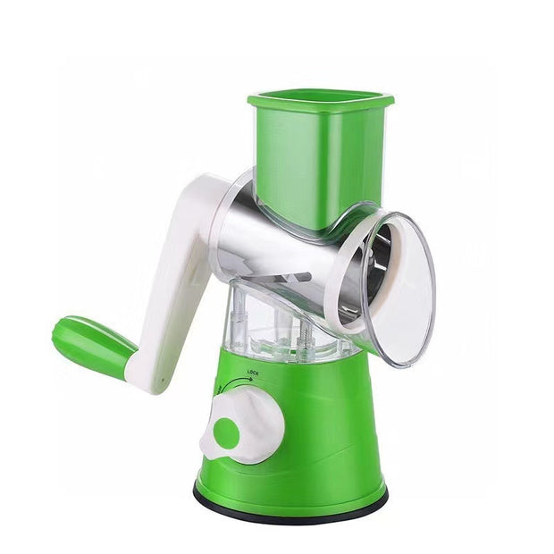 Rouleau de cuisine coupe-légumes vertical râpe rotative trancheuse pour fruits légumes et noix