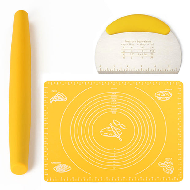 Tapis de pétrissage en silicone pour pâtisserie de Noël
