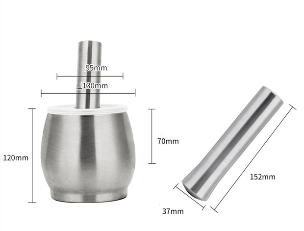 Broyeur à ail en acier inoxydable 304 de cuisine