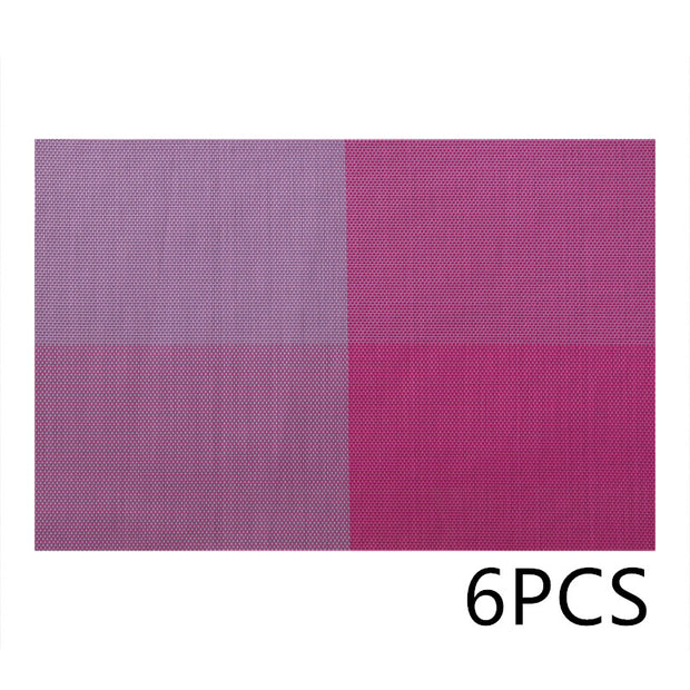 Tapis de bol rectangulaire simple et moderne pour cuisine nordique, résistant à la chaleur