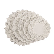 Lot de 100 tapis de cuisson ronds en papier buvard