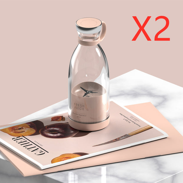 Mixeur électrique rechargeable par USB, presse-agrumes 350 ml, portable, pour la maison, avec tasse, kit d'outils de cuisine