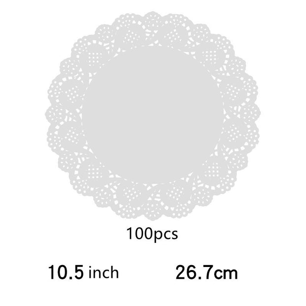 Tapis de cuisson spécial pour aliments avec fond fleuri en papier absorbant l'huile