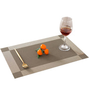 Tapis de bol rectangulaire simple et moderne pour cuisine nordique, résistant à la chaleur