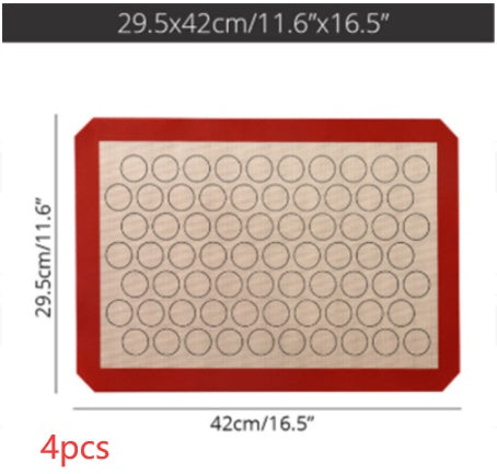Tapis de cuisson en silicone en fibre de verre