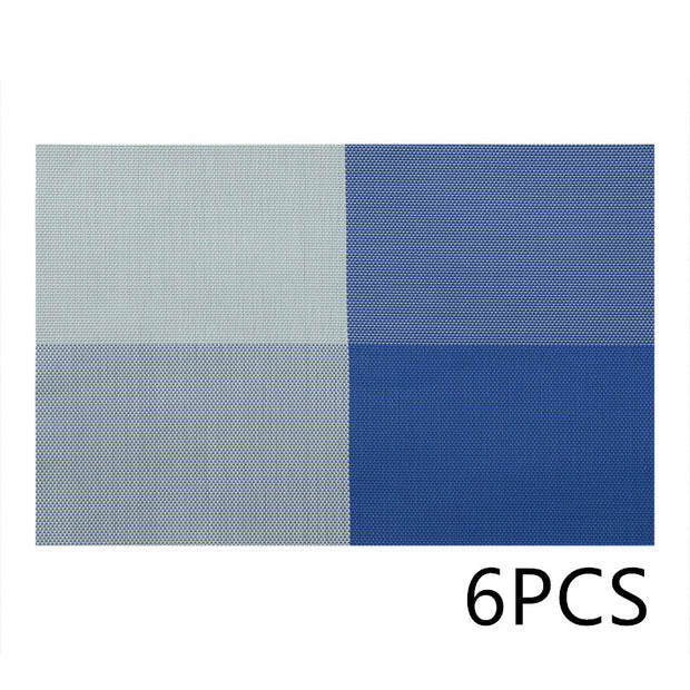 Tapis de bol rectangulaire simple et moderne pour cuisine nordique, résistant à la chaleur